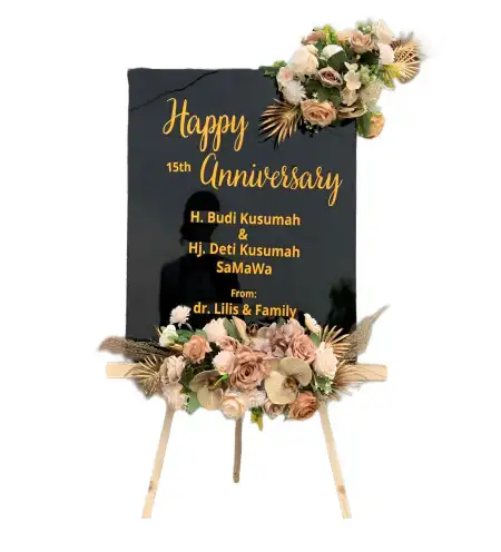 Papan Bunga Akrilik Wlahar Wetan